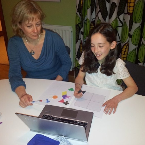 Dr Anne Margaret Smith undertaking a CAML assessment