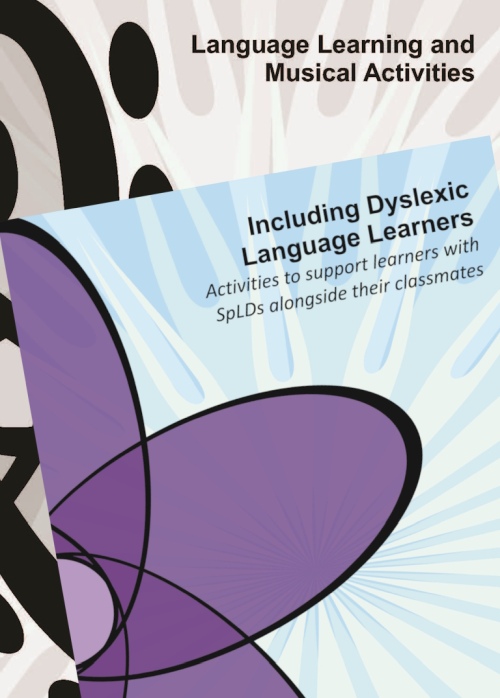 language learning and musical activities, and including dyslexic language learners, covers